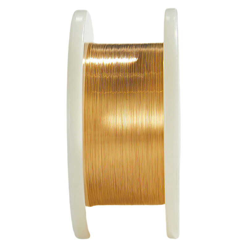 Titik Peleburan Tinggi Ultra Fine Gold Plated Tungsten Wire Resistance Korosi