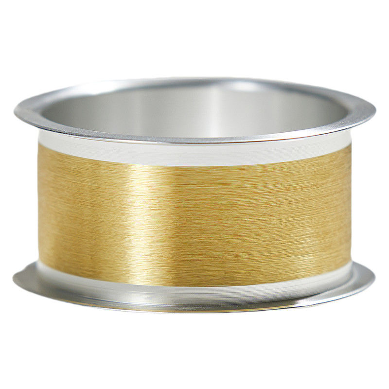 10% Elongasi Gold Plated Silver Wire Untuk Memori Pasar Tinggi kemurnian Kinerja Superior