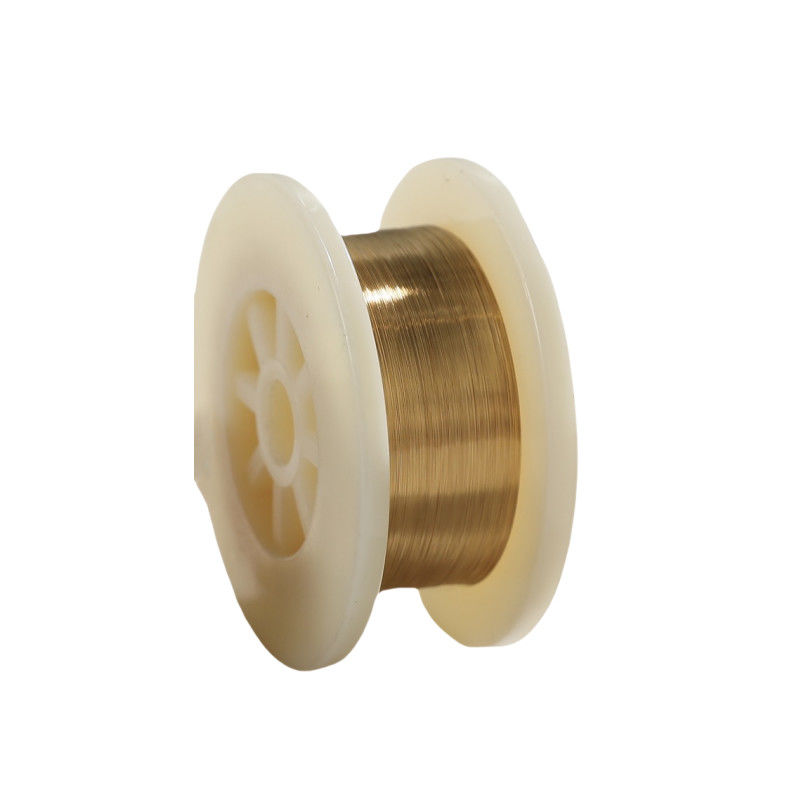 99.95% Kemurnian Emas Lapisan Tungsten Wire Resistance Korosi Lemes Surface Cerah Finish