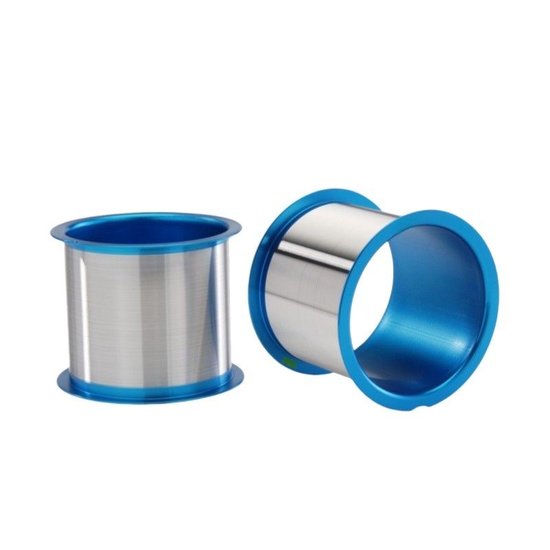 High Luster Ultra Fine Palladium Coated Copper Wire 0.02mm Aerospace Grade Spool Packaging dengan Anti Oxidation Blue Layer