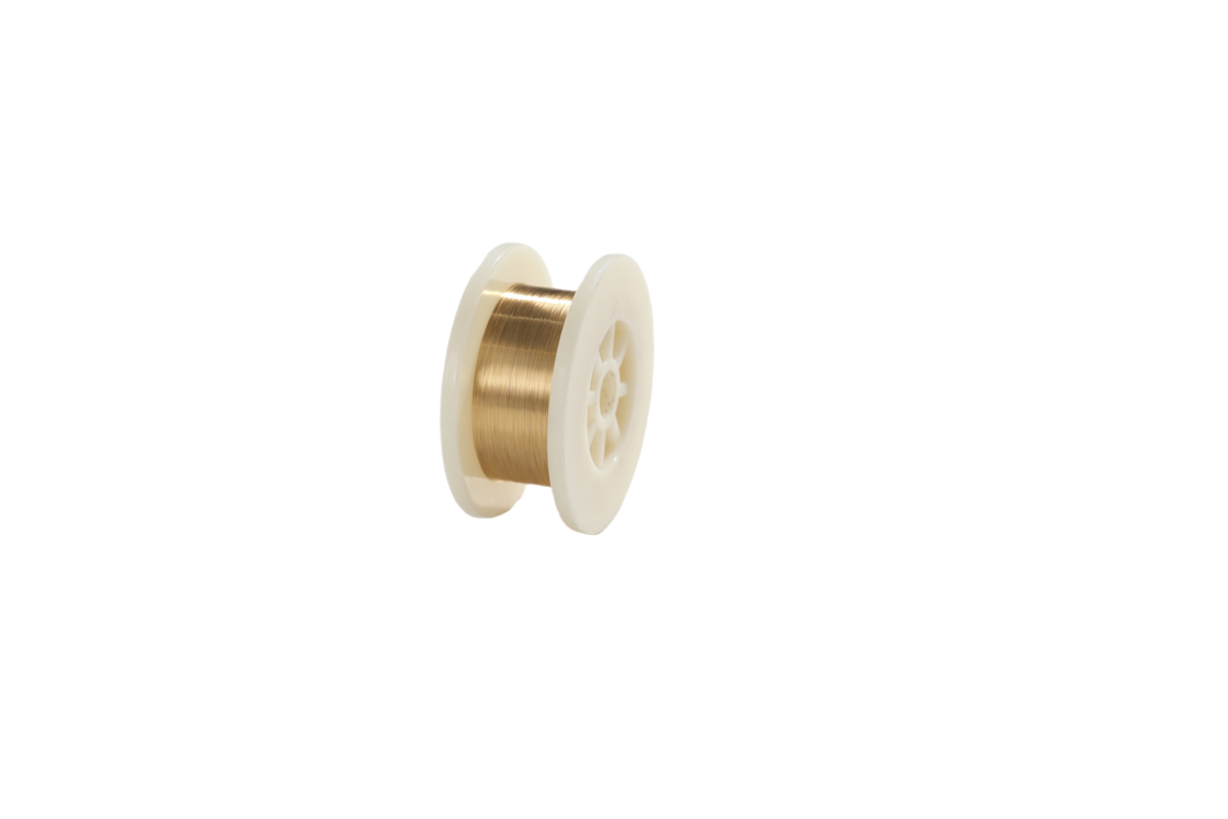 Ultra Fine Wire Diameter 0,011mm Gold Plated Tungsten Wire Untuk Industri Perangkat Medis