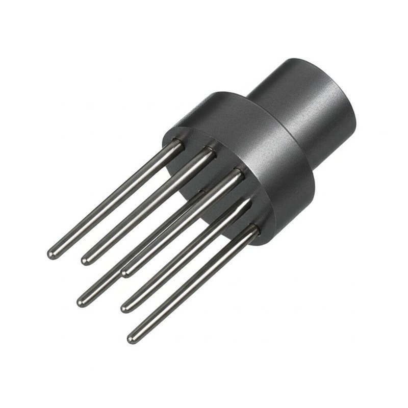 100mil Spring Test Probe dengan Crown Tip dan BeCu Plunger untuk Keakuratan Hit Tinggi