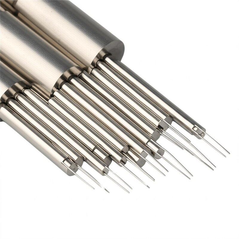 Ukuran Custom Gold Plated Spring Test Probe dengan 0.50 ampere Current Rating dan 50mΩ Max Contact Resistance