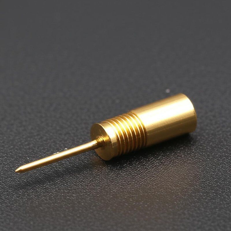 Probe pengujian musim semi berlapis emas dengan nilai arus 1A dan ukuran khusus untuk pengujian BGA