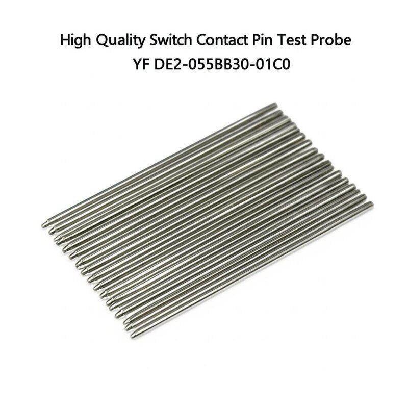 Probe pengujian musim semi berlapis emas dengan nilai arus 2A dan ukuran khusus untuk pengujian presisi