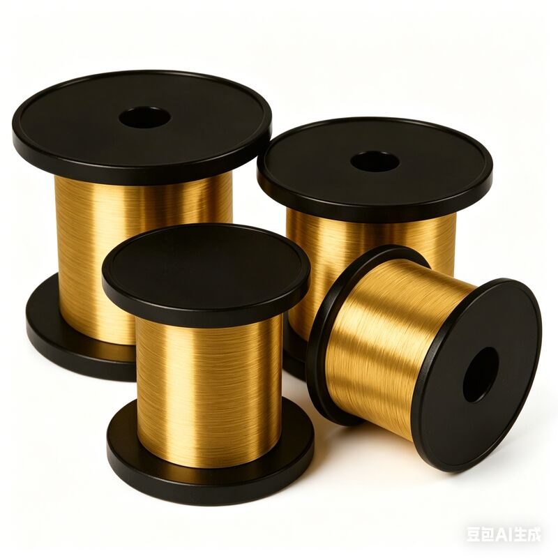 Ultra Fine Gold Plated Molybdenum Wire - High Conductivity, Corrosion Resistant, High Temperature Resistant for Semiconductor Packaging