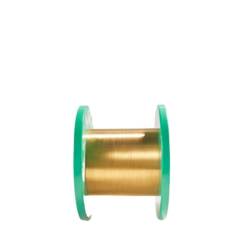 0.003mm Micro Gold Coated Tungsten Wire Anti-korosi Untuk Semikonduktor Bonding