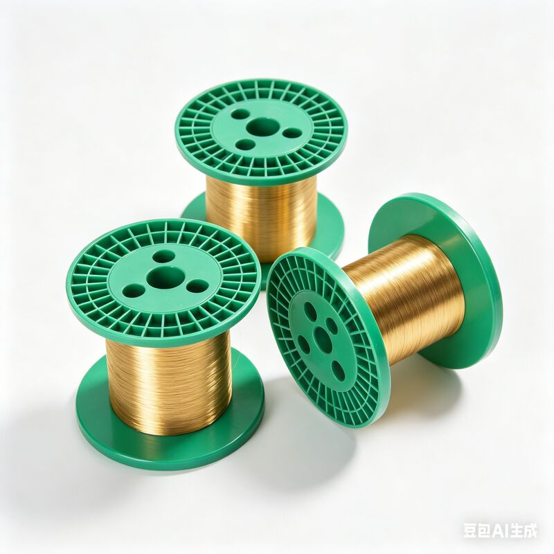 0.0035mm Ultra Fine Gold Plated Tungsten Wire Untuk Laboratorium Penelitian Micro Probe Penggunaan