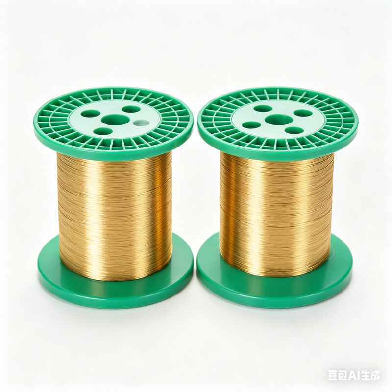 0.0035mm Ultra Fine Gold Plated Tungsten Wire Untuk Laboratorium Penelitian Micro Probe Penggunaan