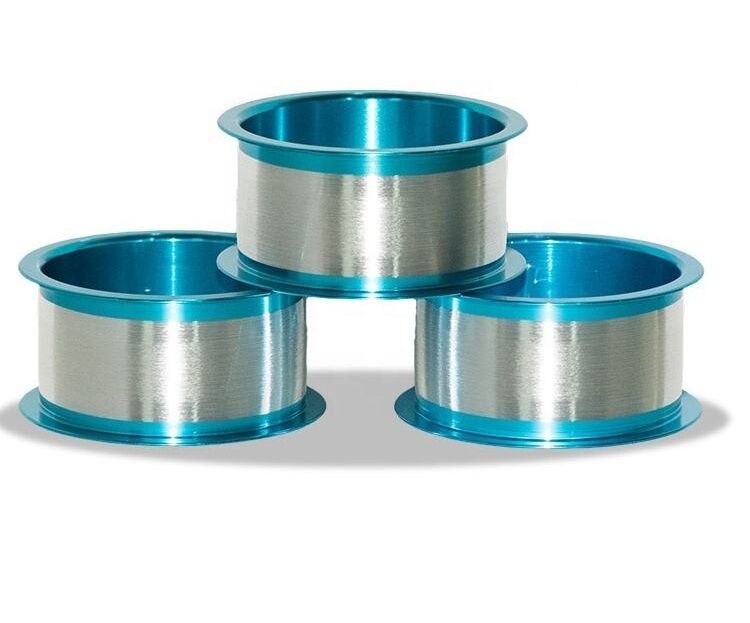 Anti Korosi 0,01mm Ultra Fine Silver Wire Modul Kontrol Industri Semikonduktor Wire