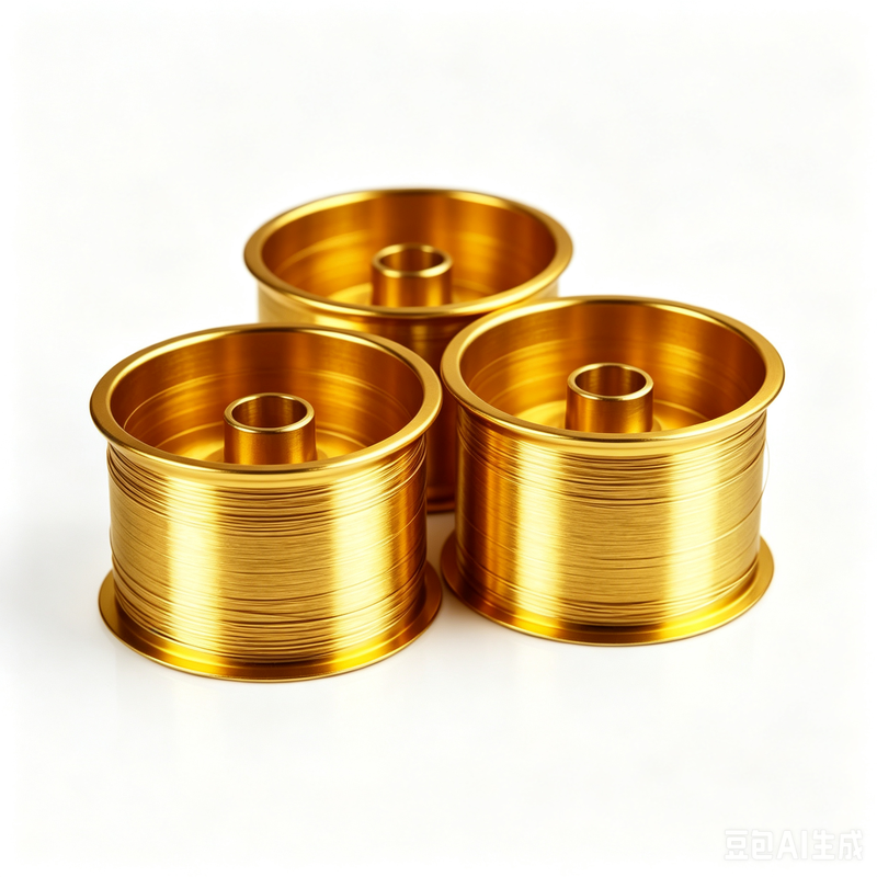Custom Plating 0.01mm Ultra Fine BeCu Wire Gold Platable RF Sensor Precision Internal Wiring