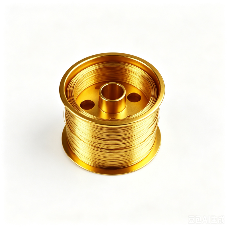 0.02mm C17500 Beryllium Wire Tembaga Kekuatan Tinggi Mini LED Semiconductor Connector Spring Wire