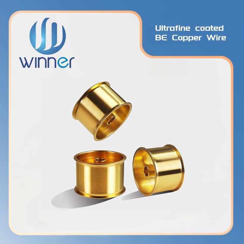 0.02mm C17500 Beryllium Wire Tembaga Kekuatan Tinggi Mini LED Semiconductor Connector Spring Wire
